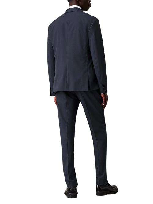 Balzer uomo blu navy in frescolana Calvin Klein | K10K114345DW4